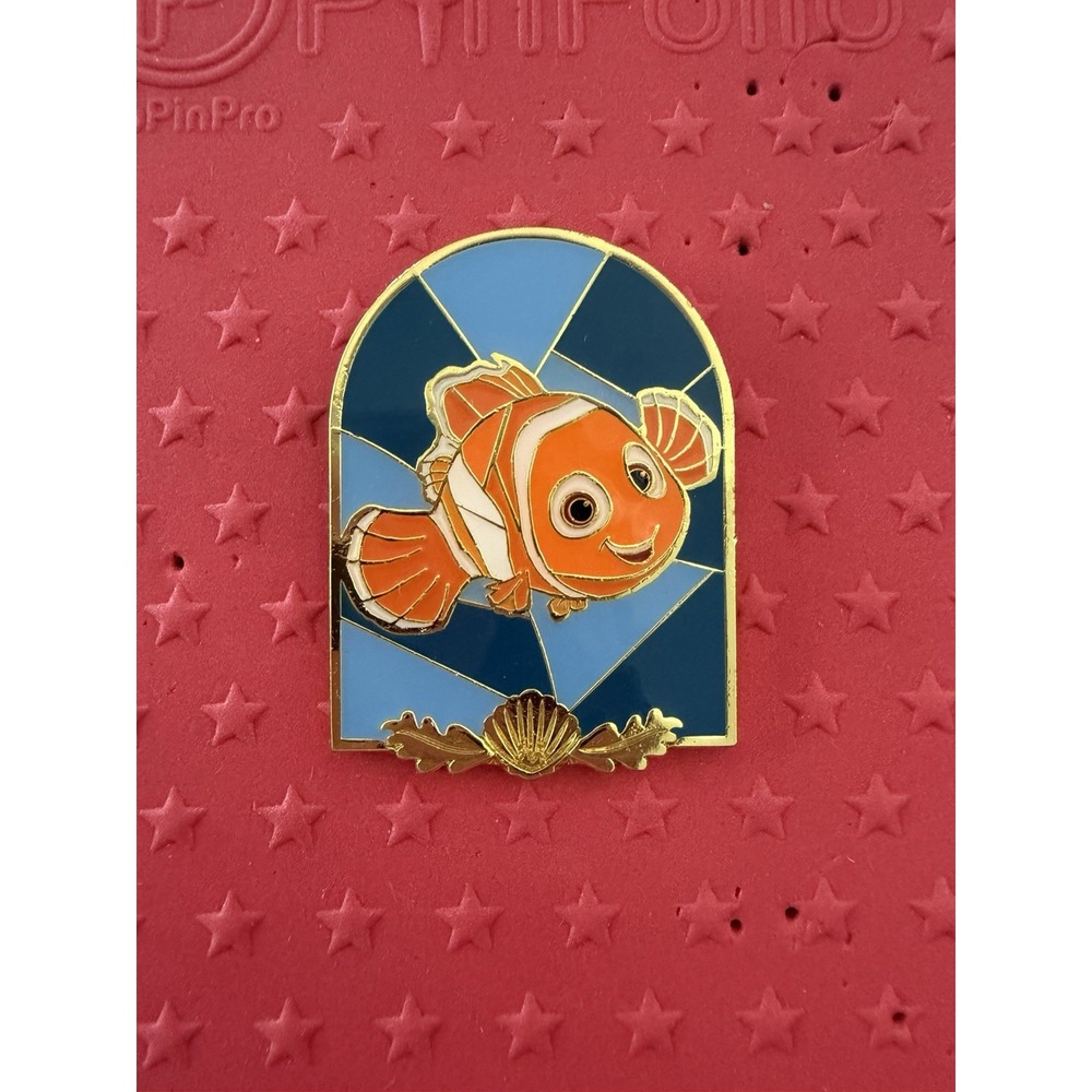 DIsney Pixar LoungeFly Character Stain Glass Mystery pin. New/box. You Choose.